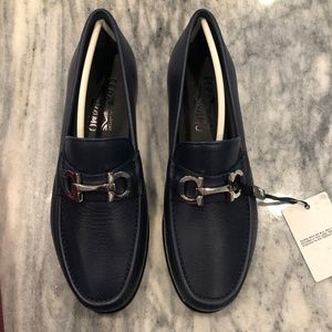 Men's Ferragamo Grandioso Loafers - Electric Blue